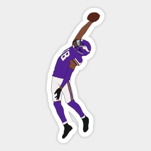 J Jefferson Catch Sticker